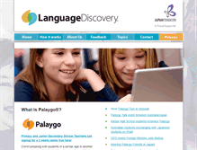 Tablet Screenshot of languagediscovery.com.au